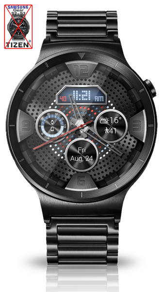 LED Pulse HD Watch Face - Image screenshot of android app