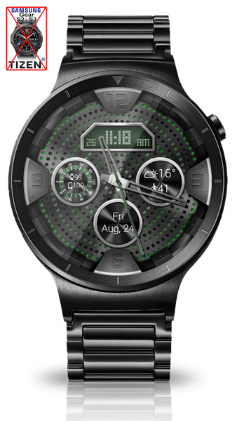 LED Pulse HD Watch Face - Image screenshot of android app