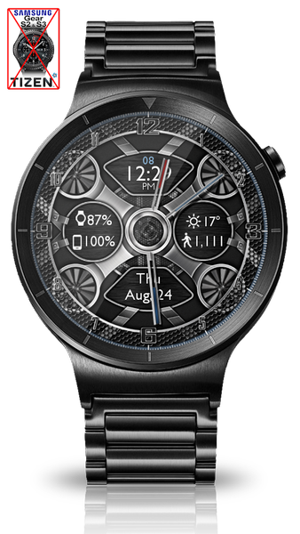 Mesh Gears HD Watch Face - Image screenshot of android app