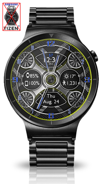Mesh Gears HD Watch Face - Image screenshot of android app