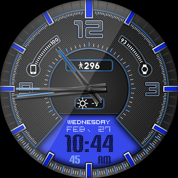 Race Day HD Watch Face - Image screenshot of android app