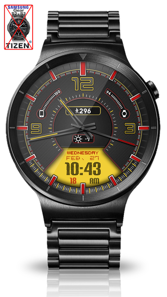 Race Day HD Watch Face - Image screenshot of android app