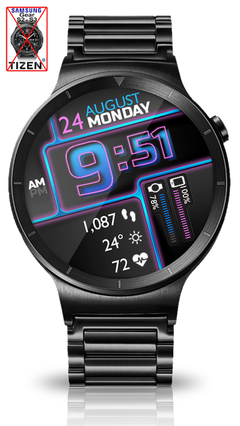 Roboxic HD Watch Face - Image screenshot of android app