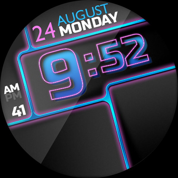 Roboxic HD Watch Face - Image screenshot of android app