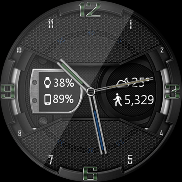 ShockR ReVeal HD Watch Face - Image screenshot of android app
