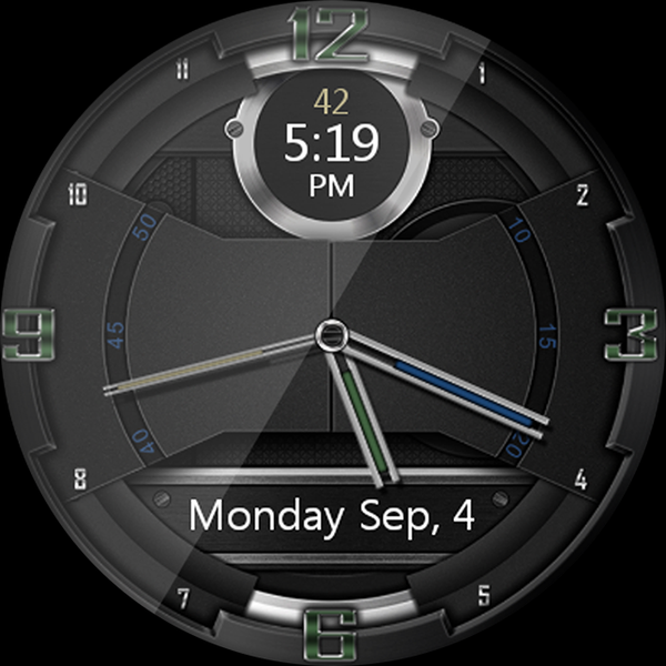 ShockR ReVeal HD Watch Face - Image screenshot of android app