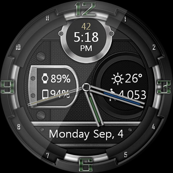 ShockR ReVeal HD Watch Face - Image screenshot of android app