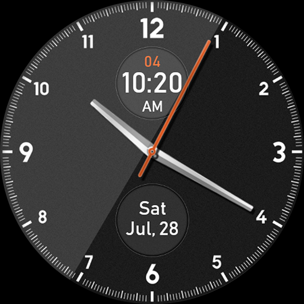 Simply Minimal HD Watch Face - Image screenshot of android app