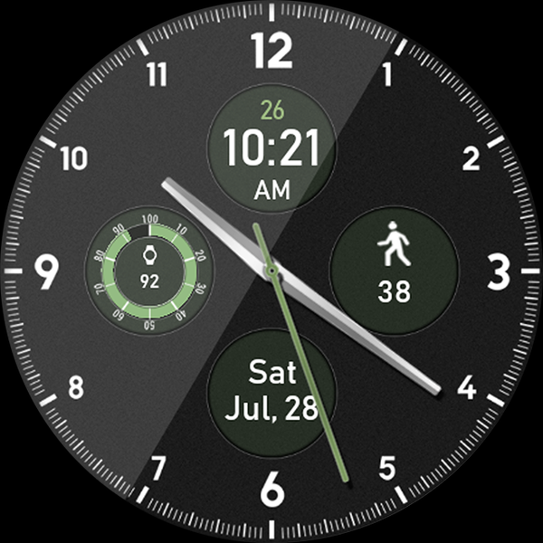 Simply Minimal HD Watch Face - Image screenshot of android app