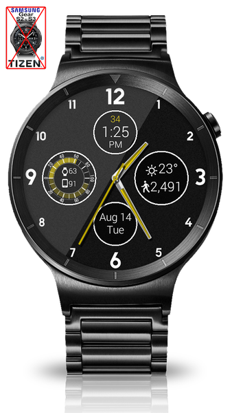 Simply Vital HD Watch Face - Image screenshot of android app