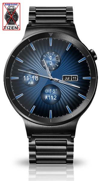 Sleek Shine HD Watch Face - Image screenshot of android app