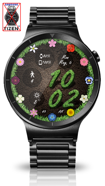 Springs Here HD Watch Face - Image screenshot of android app