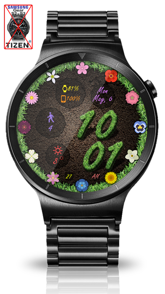 Springs Here HD Watch Face - Image screenshot of android app