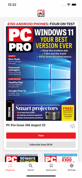 PC Pro Magazine - Image screenshot of android app