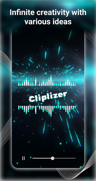 Cliplizer - Music Visual Video - عکس برنامه موبایلی اندروید