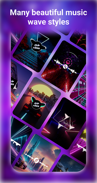 Cliplizer - Music Visual Video - عکس برنامه موبایلی اندروید