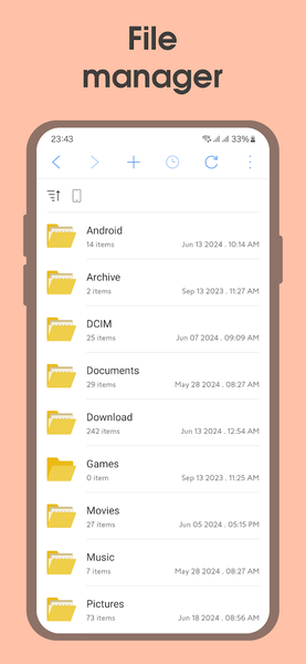 SD Card & File Manager - عکس برنامه موبایلی اندروید