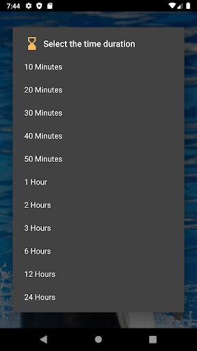 Dolphins - Sound to relax - Image screenshot of android app