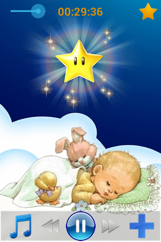 Sound to children sleep - عکس برنامه موبایلی اندروید