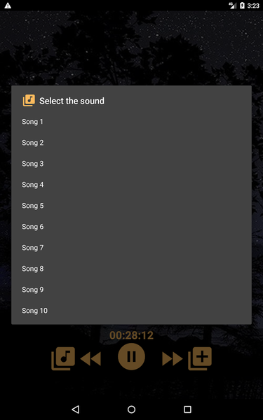 Sound to Relax - Image screenshot of android app