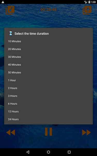 Whales songs to sleep - عکس برنامه موبایلی اندروید