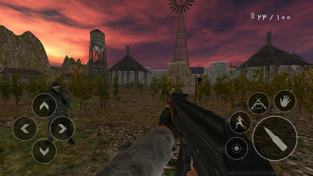 بازی ماموریت صحرا - عکس بازی موبایلی اندروید