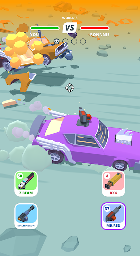 Desert Riders: Car Battle Game - عکس بازی موبایلی اندروید