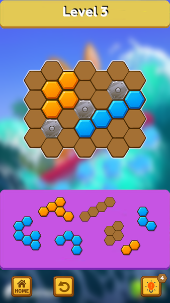 Hexa Link: Puzzle Journey - عکس بازی موبایلی اندروید