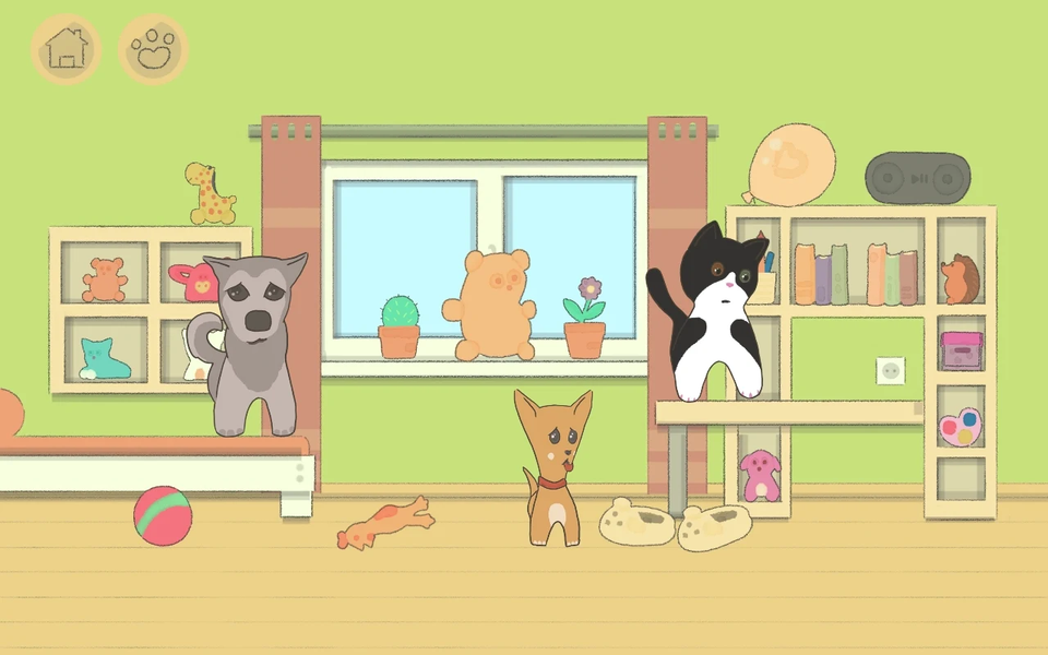 Piksi_dog - Virtual Pet Game - عکس بازی موبایلی اندروید