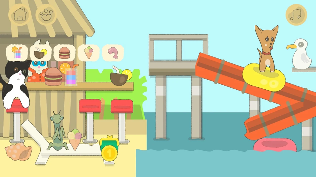 Piksi_dog - Virtual Pet Game - عکس بازی موبایلی اندروید