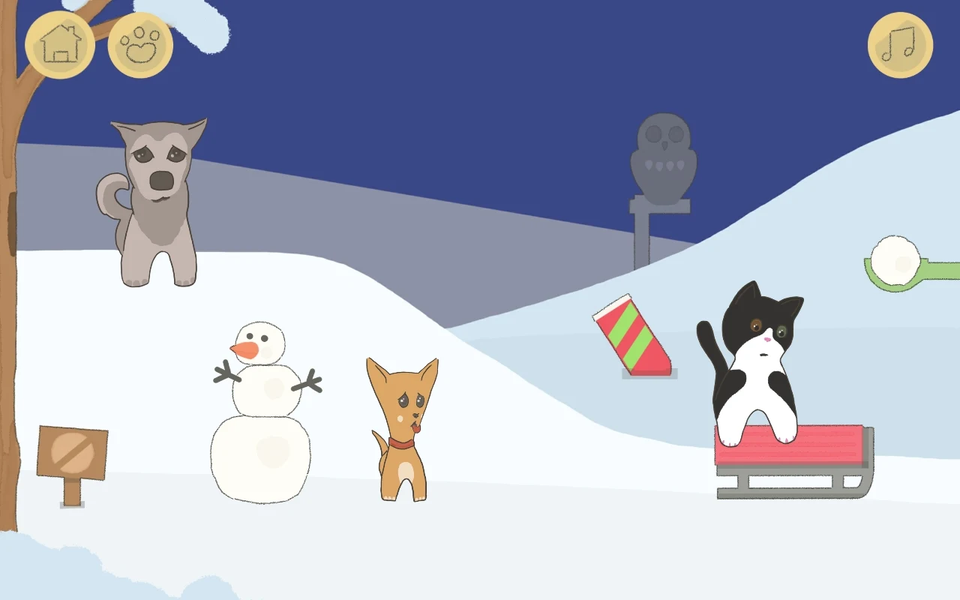 Piksi_dog - Virtual Pet Game - عکس بازی موبایلی اندروید