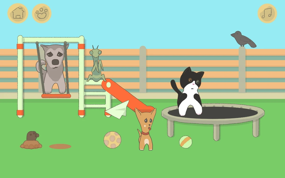 Piksi_dog - Virtual Pet Game - عکس بازی موبایلی اندروید