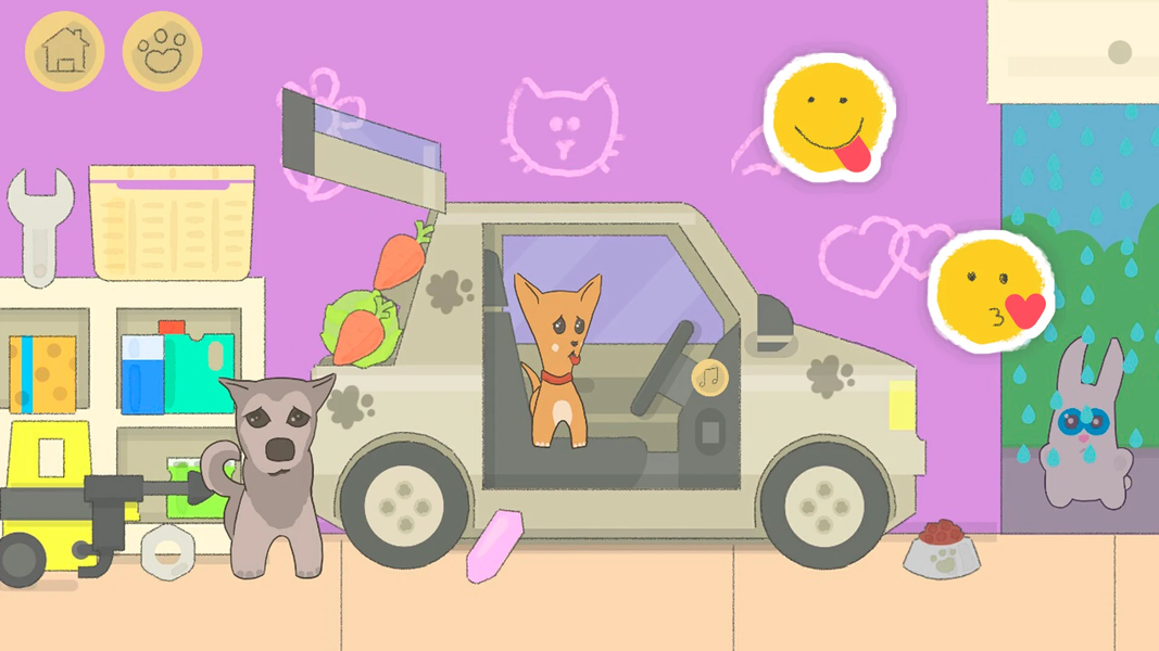 Piksi_dog - Virtual Pet Game - عکس بازی موبایلی اندروید