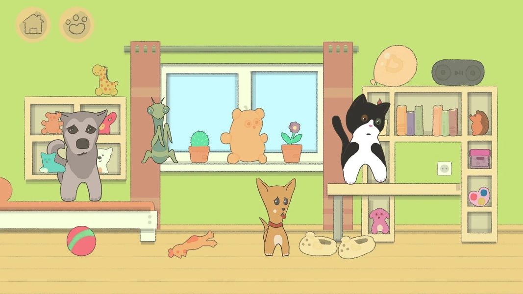 Piksi_dog - Virtual Pet Game - عکس بازی موبایلی اندروید