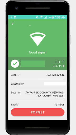 Wifi Free Password WPA۳ - عکس برنامه موبایلی اندروید