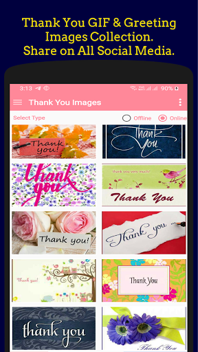 Thank You GIF Image Collection - Image screenshot of android app