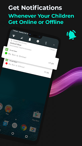 W Last Seen: Online Status - Image screenshot of android app