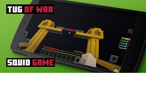Squid game map for mcpe - Image screenshot of android app