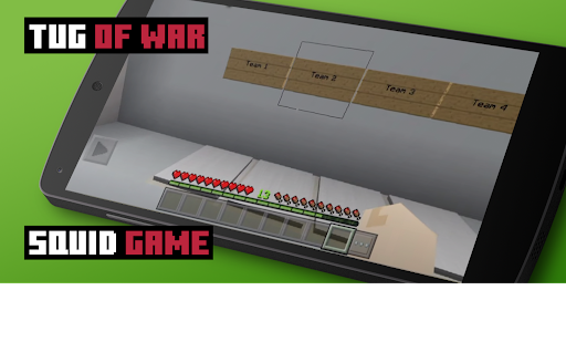 Squid game map for mcpe - Image screenshot of android app