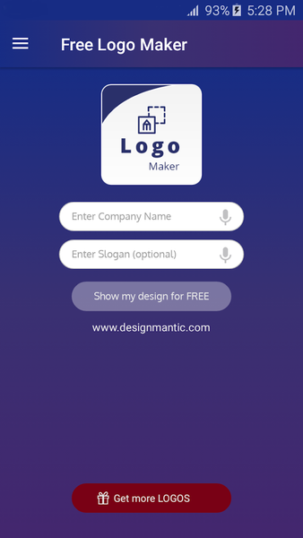 Easy Logo Maker - عکس برنامه موبایلی اندروید