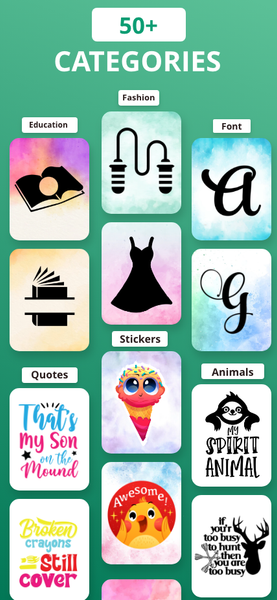 SVG Designs For Craft Space - Image screenshot of android app