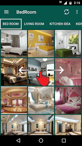 5000+ Bedroom Designs - Image screenshot of android app