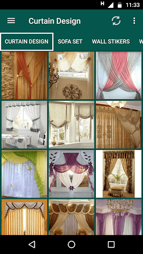 500+ Curtain Designs - عکس برنامه موبایلی اندروید