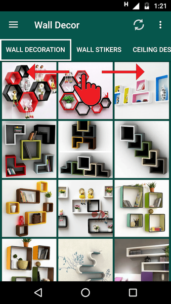 5000+ Wall Decoration Design - Image screenshot of android app