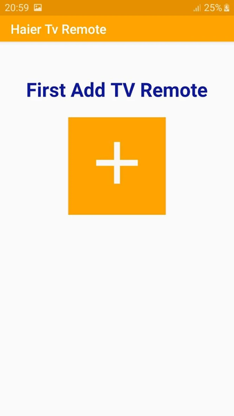 Haier Tv Remote - عکس برنامه موبایلی اندروید