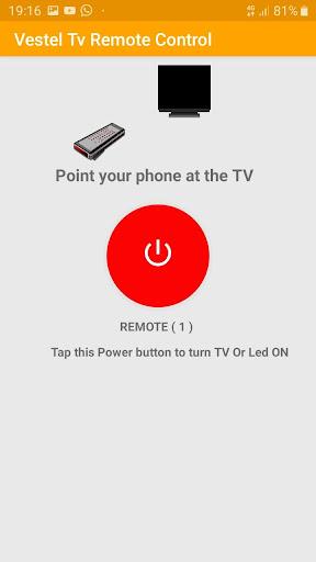 Vestel Tv Remote Control - عکس برنامه موبایلی اندروید