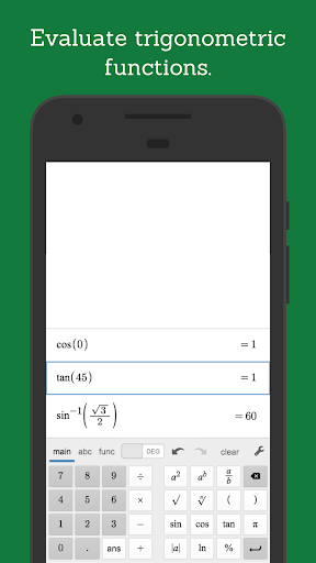 Desmos Scientific Calculator - Image screenshot of android app