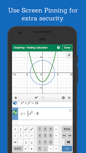 Desmos Test Mode - عکس برنامه موبایلی اندروید