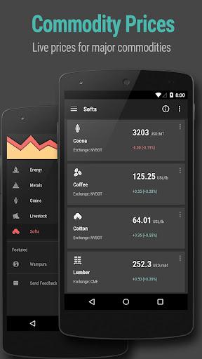 Commodity Prices - عکس برنامه موبایلی اندروید