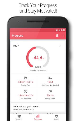 Quit Tracker: Stop Smoking - Image screenshot of android app